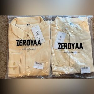 TWO Men’s NWT Long Sleeve Slim Fit Shirts